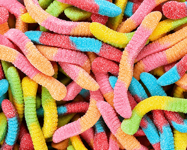 Sour worms